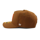 47ブランド キャップ カーハート ニューヨーク メッツ MLB HITCH SNAPBACK CAP BROWN