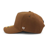 47ブランド キャップ カーハート デトロイト タイガース MLB HITCH SNAPBACK CAP BROWN