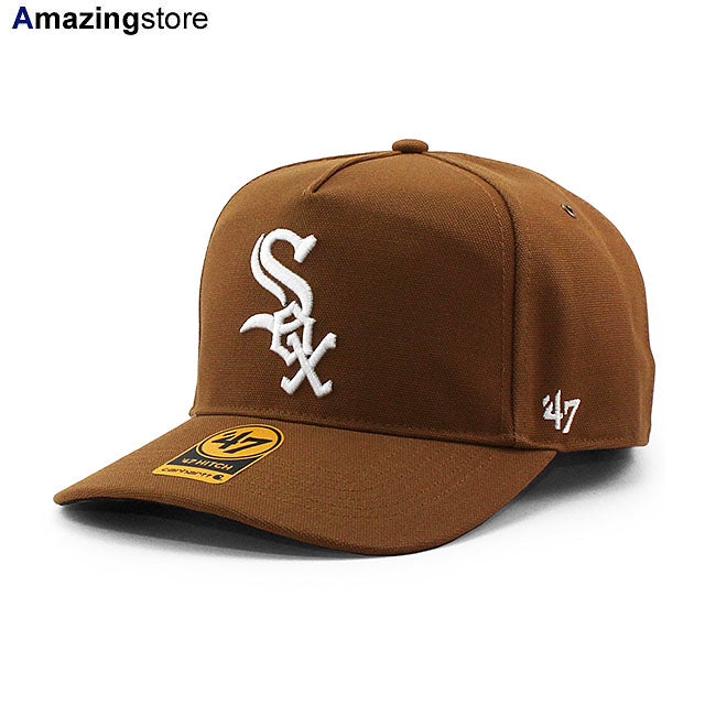 47ブランド キャップ カーハート シカゴ ホワイトソックス MLB HITCH SNAPBACK CAP BROWN