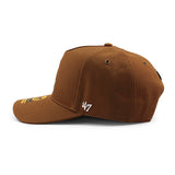 47ブランド キャップ カーハート シカゴ ホワイトソックス MLB HITCH SNAPBACK CAP BROWN