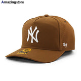 47ブランド キャップ カーハート ニューヨーク ヤンキース MLB HITCH SNAPBACK CAP BROWN
