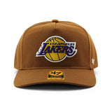 47ブランド NBA カーハート ロサンゼルス レイカーズ CARHARTT 47BRAND HITCH SNAPBACK CAP BROWN