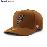 47ブランド NBA カーハート サンアントニオ スパーズ CARHARTT 47BRAND HITCH SNAPBACK CAP BROWN