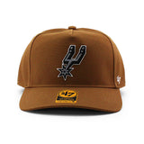 47ブランド NBA カーハート サンアントニオ スパーズ CARHARTT 47BRAND HITCH SNAPBACK CAP BROWN
