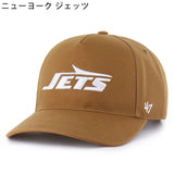 海外取寄 47ブランド キャップ NFL カーハート CARHARTT 47BRAND HITCH BROWN