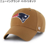 海外取寄 47ブランド キャップ NFL カーハート CARHARTT 47BRAND MVP BROWN