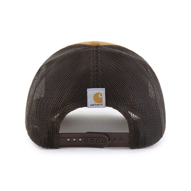 海外取寄 47ブランド MLB カーハート CARHARTT 47BRAND TRUCKER MESH CAP BROWN