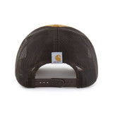 海外取寄 47ブランド MLB カーハート CARHARTT 47BRAND TRUCKER MESH CAP BROWN