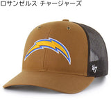 海外取寄 47ブランド キャップ NFL カーハート CARHARTT 47BRAND TRUCKER MESH BROWN DUCK トラッカーメッシュキャップ ブラウン