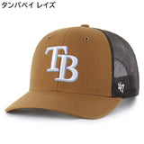 海外取寄 47ブランド MLB カーハート CARHARTT 47BRAND TRUCKER MESH CAP BROWN