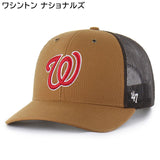 海外取寄 47ブランド MLB カーハート CARHARTT 47BRAND TRUCKER MESH CAP BROWN