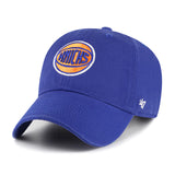 海外取寄 47ブランド キャップ ニューヨーク ニックス NBA CLEAN UP BLUE