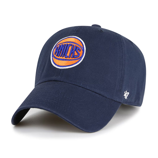 海外取寄 47ブランド キャップ ニューヨーク ニックス NBA CLEAN UP NAVY