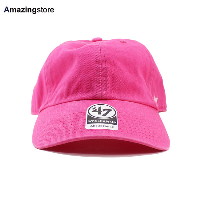 47ブランド BLANK CLEAN UP CAP BRIGHT PINK 47BRAND