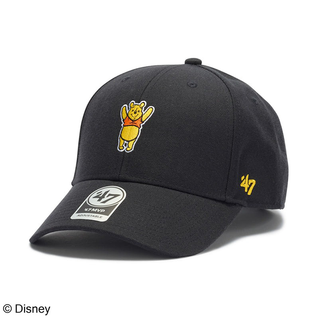 47ブランド キャップ ディズニー クマのプーさん MVP ADJUSTABLE CAP NAVY