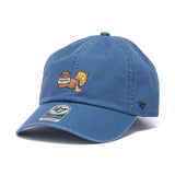 47ブランド キャップ ディズニー クマのプーさん CLEAN-UP STRAPBACK CAP TIMBER BLUE