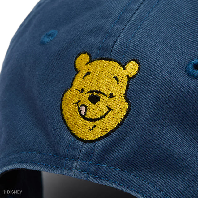 47ブランド キャップ ディズニー クマのプーさん CLEAN-UP STRAPBACK CAP TIMBER BLUE