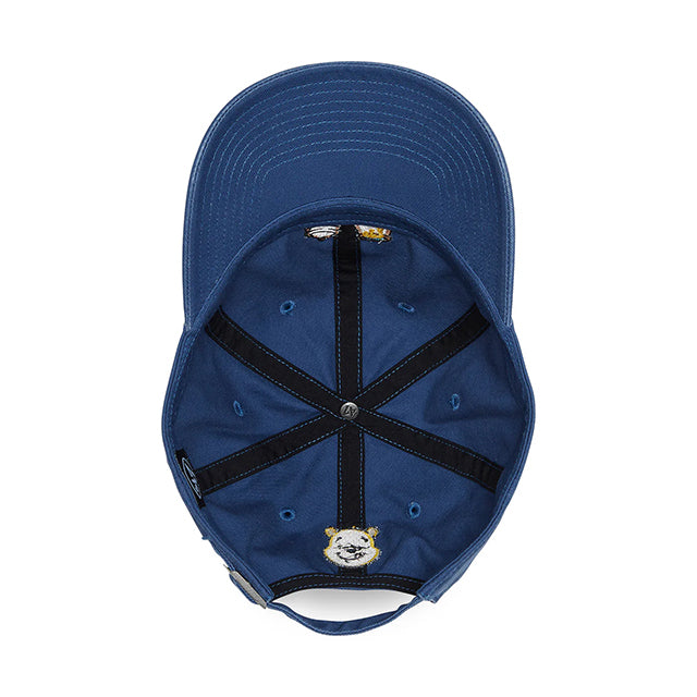47ブランド キャップ ディズニー クマのプーさん CLEAN-UP STRAPBACK CAP TIMBER BLUE