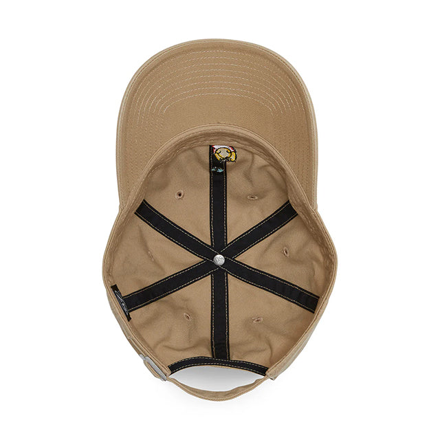 47ブランド キャップ ディズニー クマのプーさん CLEAN-UP STRAPBACK CAP KHAKI