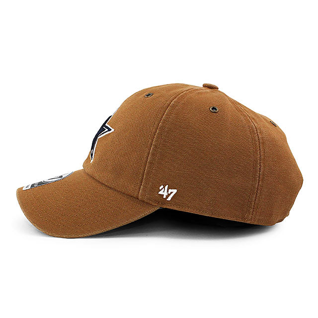 カーハート✖︎47ブランド　キャップ　帽子　Dallas Cowboys Dallas Cowboys Carhartt x '47 Team Clean Up Adjustable Hat