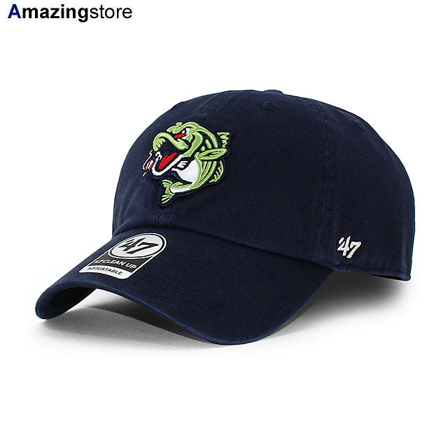 47ブランド キャップ グウィネット ストライパーズ MiLB CLEAN UP CAP NAVY