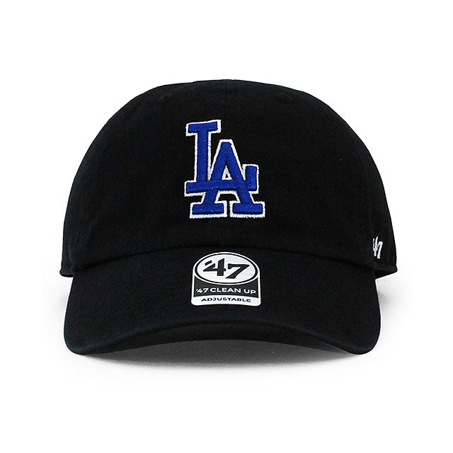 47ブランド キャップ ロサンゼルス ドジャース MLB CLEAN UP CAP BLACK