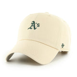 47ブランド キャップ オークランド アスレチックス MLB BASE RUNNER SCRIPT CLEAN UP NATURAL