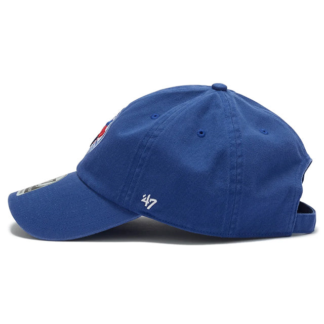 47ブランド キャップ トロント ブルージェイズ MLB CLEAN UP W/ NO LOOP LABEL ROYAL BLUE