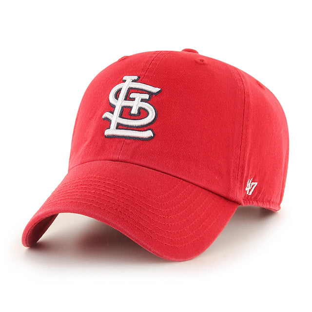 47ブランド キャップ セントルイス カージナルス MLB CLEAN UP RED