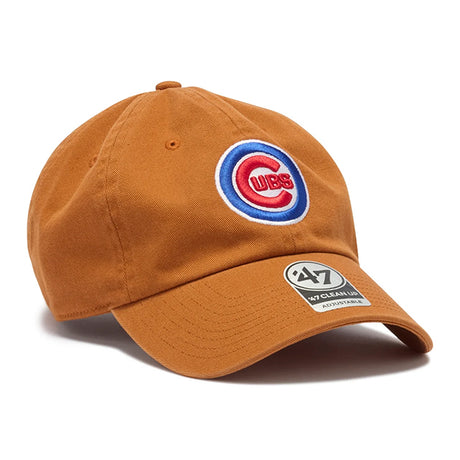 47ブランド キャップ シカゴ カブス MLB CLEAN UP W/ NO LOOP LABEL BURNT ORANGE