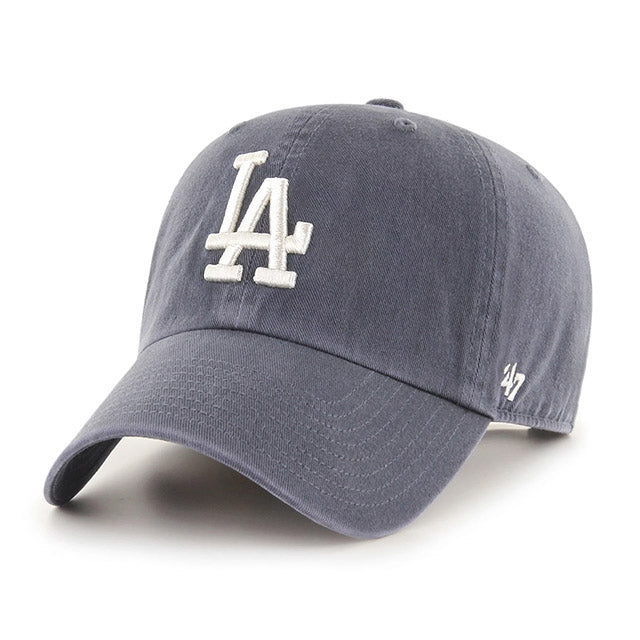 47ブランド キャップ ロサンゼルス ドジャース MLB CLEAN UP VINTAGE NAVY
