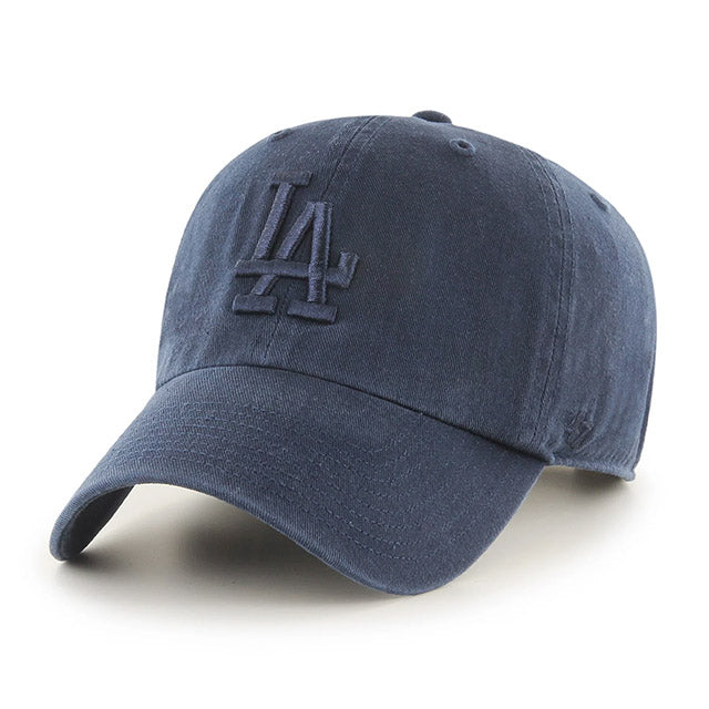 47ブランド キャップ ロサンゼルス ドジャース MLB CLEAN UP NAVYOUT