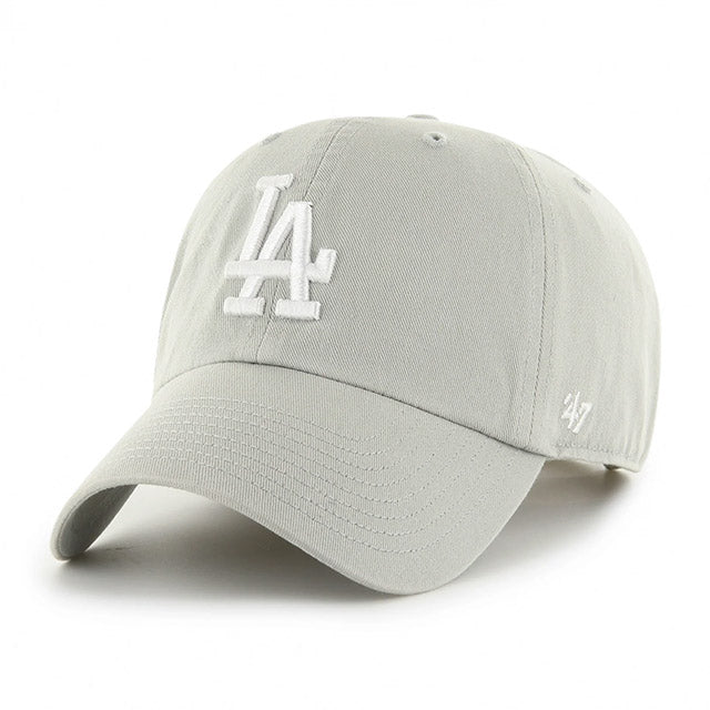 47ブランド キャップ ロサンゼルス ドジャース MLB CLEAN UP GREY
