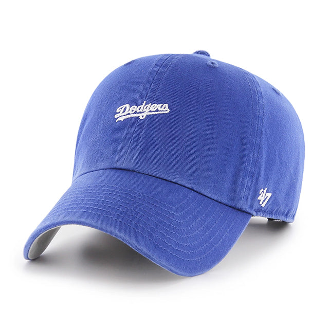 47ブランド キャップ ロサンゼルス ドジャース MLB BASE RUNNER SCRIPT CLEAN UP ROYAL BLUE