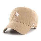 47ブランド キャップ ロサンゼルス ドジャース MLB BASE RUNNER CLEAN UP KHAKI