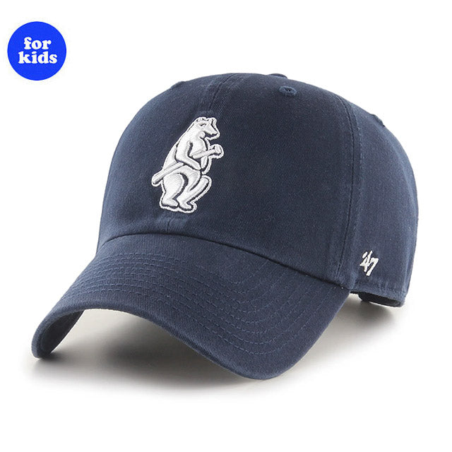 子供用 47ブランド キャップ シカゴ カブス MLB KIDS CLEAN UP NAVY