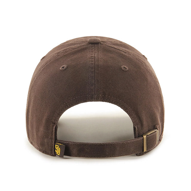子供用 47ブランド キャップ サンディエゴ パドレス MLB KIDS CLEAN UP BROWN