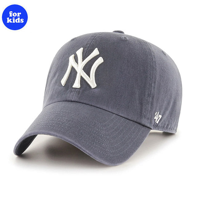 子供用 47ブランド キャップ ニューヨーク ヤンキース MLB KIDS CLEAN UP VINTAGE NAVY