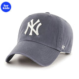 子供用 47ブランド キャップ ニューヨーク ヤンキース MLB KIDS CLEAN UP VINTAGE NAVY