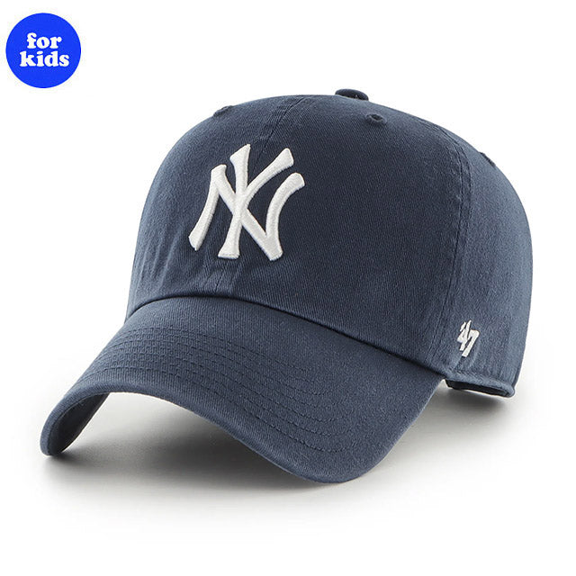 子供用 47ブランド キャップ ニューヨーク ヤンキース MLB KIDS CLEAN UP NAVY