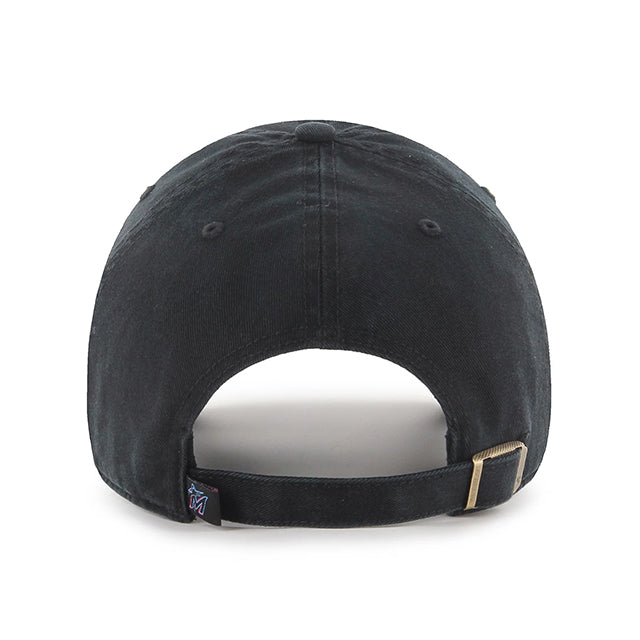 47ブランド キャップ マイアミ マーリンズ MLB CLEAN UP BLACK