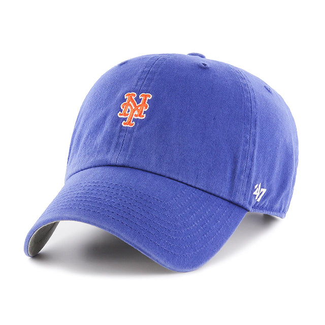 47ブランド キャップ ニューヨーク メッツ MLB BASE RUNNER SCRIPT CLEAN UP ROYAL BLUE