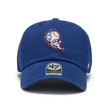 47ブランド キャップ ニューヨーク メッツ MLB COOPERSTOWN CLEAN UP W/ NO LOOP LABEL ROYAL BLUE