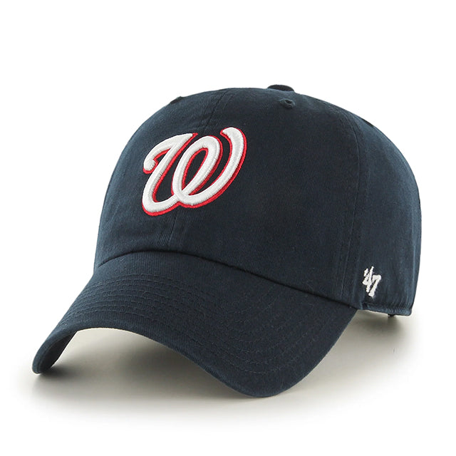 47ブランド キャップ ワシントン ナショナルズ MLB CLEAN UP NAVY
