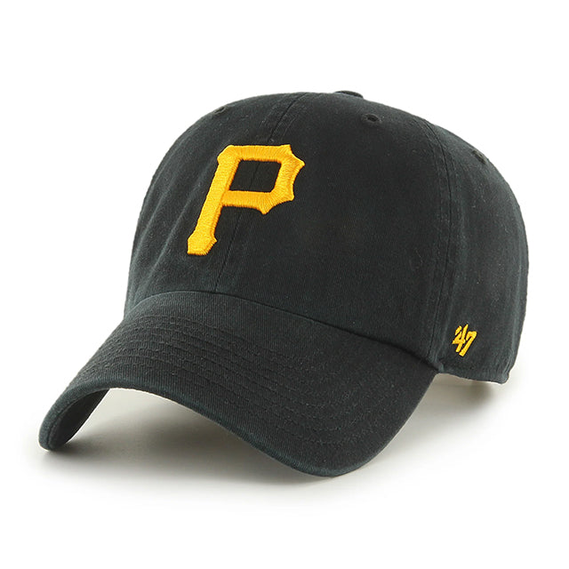 47ブランド キャップ ピッツバーグ パイレーツ MLB CLEAN UP BLACK