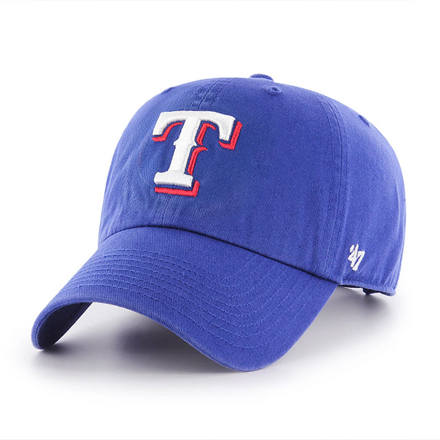 47ブランド キャップ テキサス レンジャーズ MLB CLEAN UP ROYAL BLUE