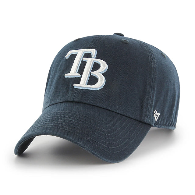 47ブランド キャップ タンパベイ レイズ MLB CLEAN UP NAVY