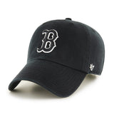 47ブランド キャップ ボストン レッドソックス MLB CLEAN UP BLACK