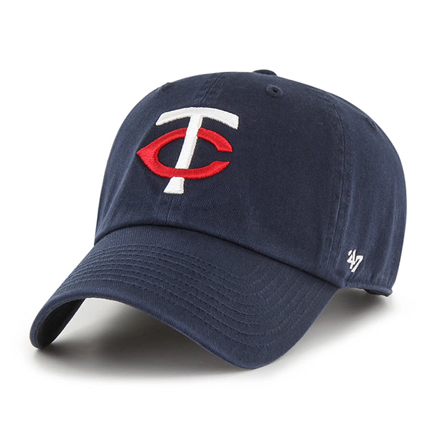 47ブランド キャップ ミネソタ ツインズ MLB CLEAN UP NAVY