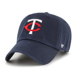 47ブランド キャップ ミネソタ ツインズ MLB CLEAN UP NAVY